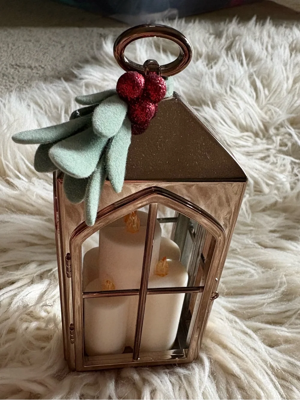 Bath & Body Works Holiday Pillar Candle Lantern Night Light Wallflower Plug NEW
